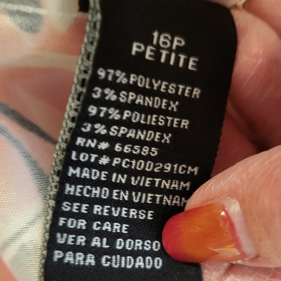 Perceptions New York Dress Floral 16P - Picture 4 of 11